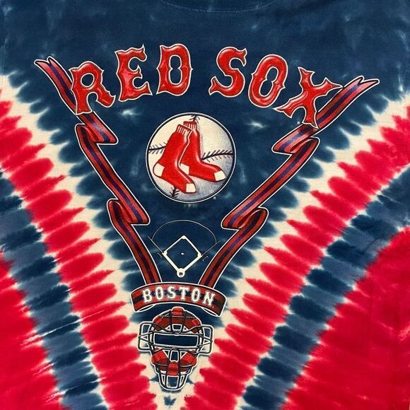 Vintage 90’s Boston Red Sox Tie Dye | M - Picture 2 of 5